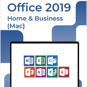Microsoft Office Home and Business 2019 for macOs коробка