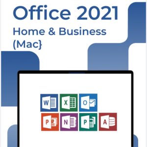 Microsoft Office Home and Business 2021 1 PC/Mac